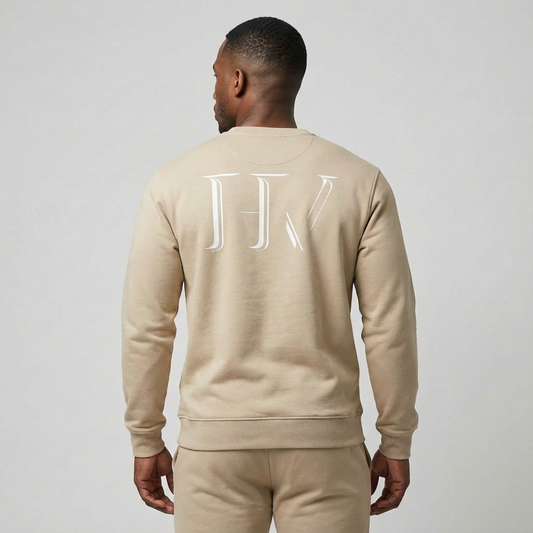 Sweat-shirt CLARTÉ - Beige Désert