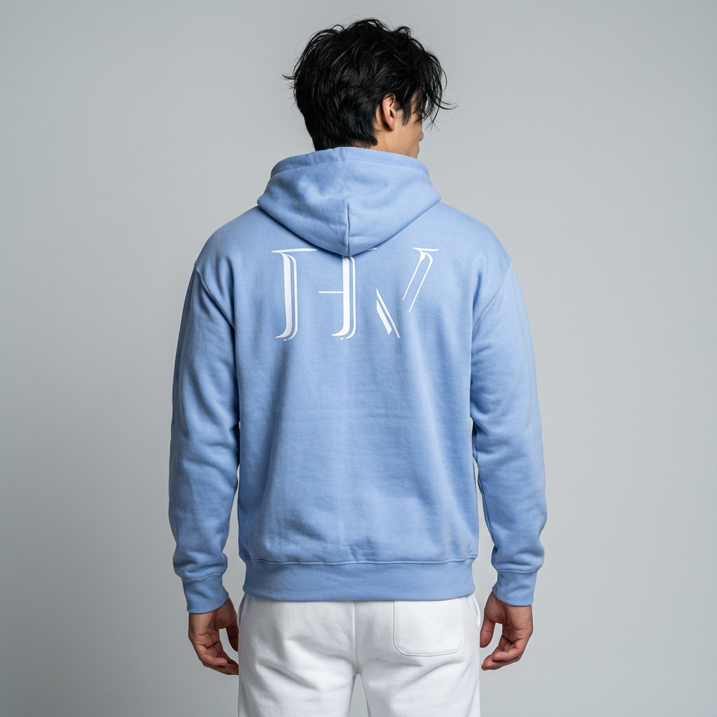 Hoodie AMBITION - Bleu