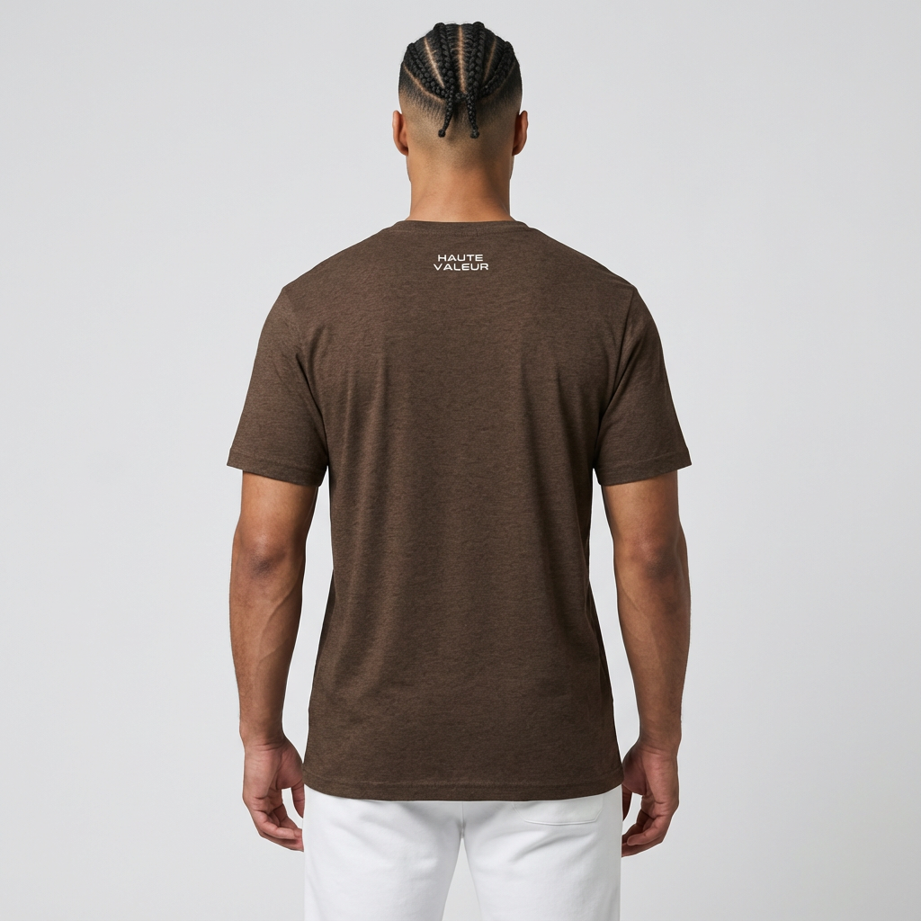 T-shirt AUDACE - Marron