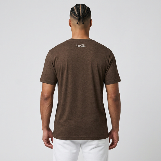 T-shirt AUDACE - Marron