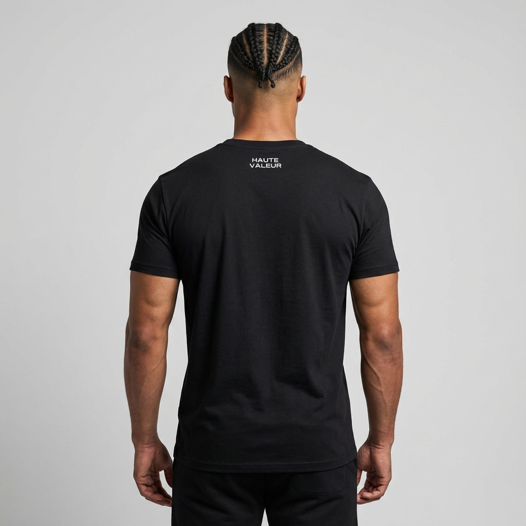 T-shirt AUDACE - Noir Solide