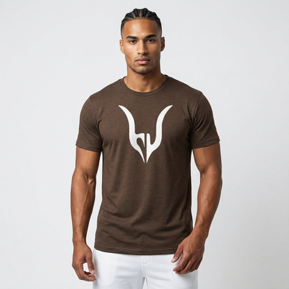 T-shirt AUDACE - Marron