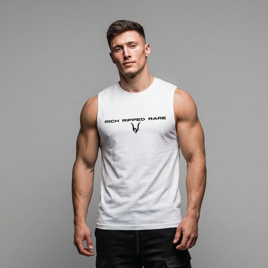 T-shirt Sans Manches ÉLEVATION - Blanc