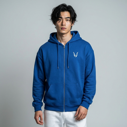 Hoodie AMBITION - Bleu Roi