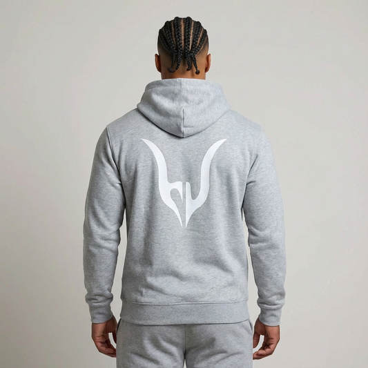 Hoodie AUDACE -  Gris Chiné