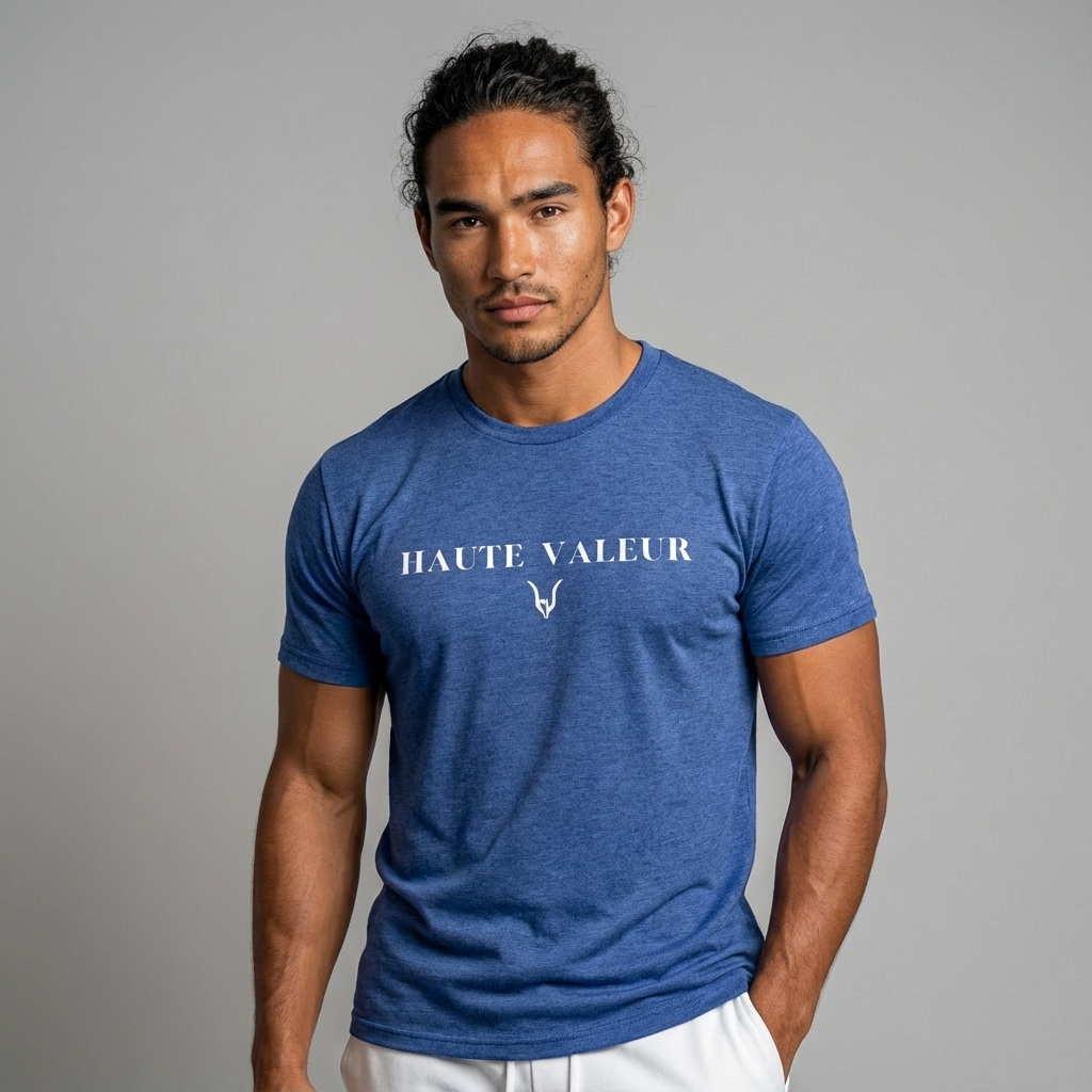 T-shirt EXCELLENCE - Bleu Roi Foncé