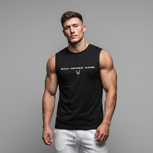 T-shirt Sans Manches ÉLEVATION - Noir