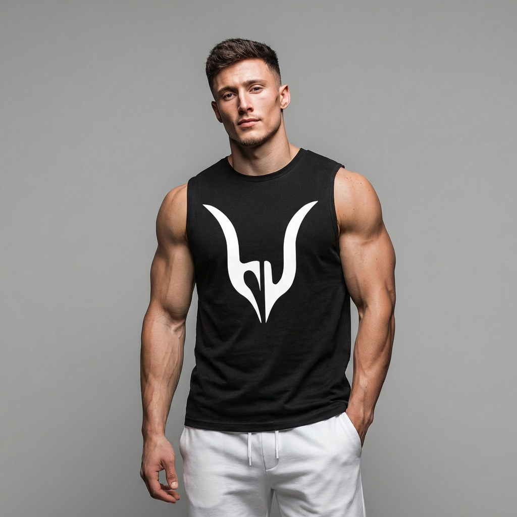 T-shirt Sans Manches AUDACE - Noir