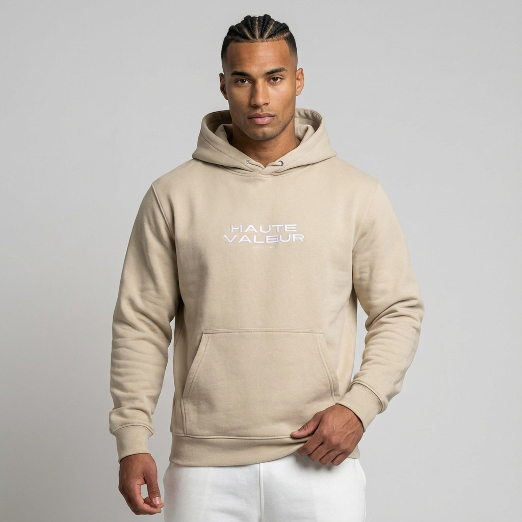 Hoodie AUDACE - Beige Désert