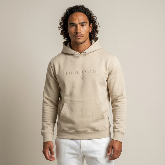 Hoodie EXCELLENCE - Beige Désert