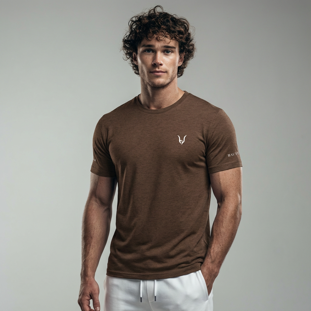 T-shirt ÉVEIL - Marron