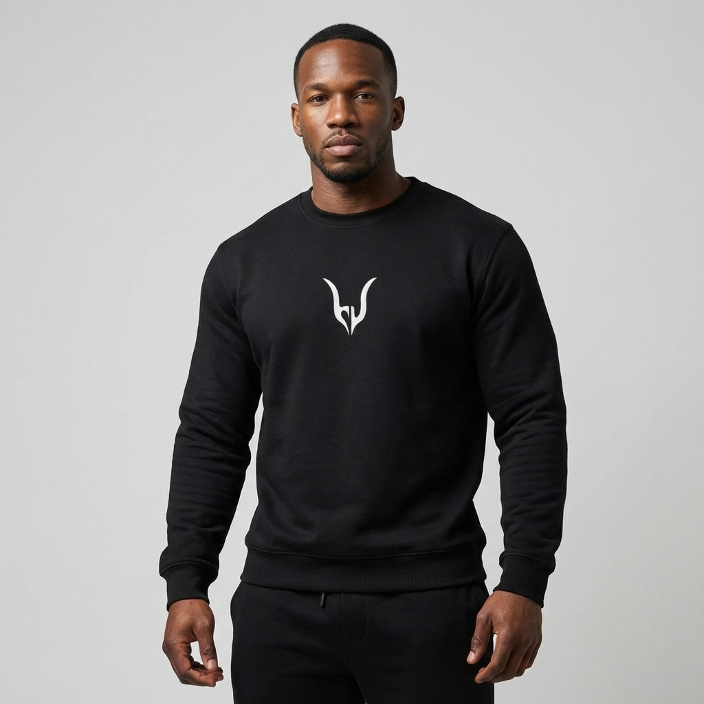 Sweat-shirt CLARTÉ - Noir