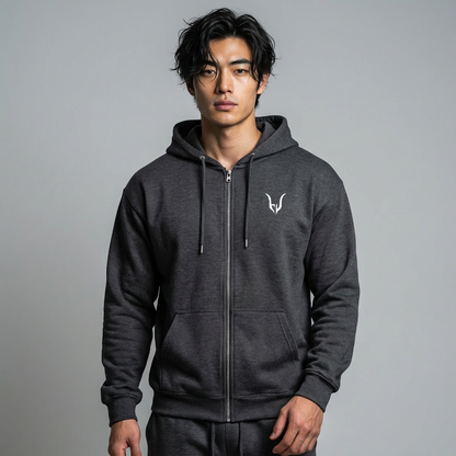 Hoodie AMBITION - Gris Foncé