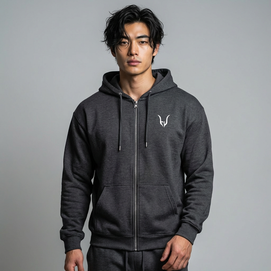 Hoodie AMBITION - Gris Foncé