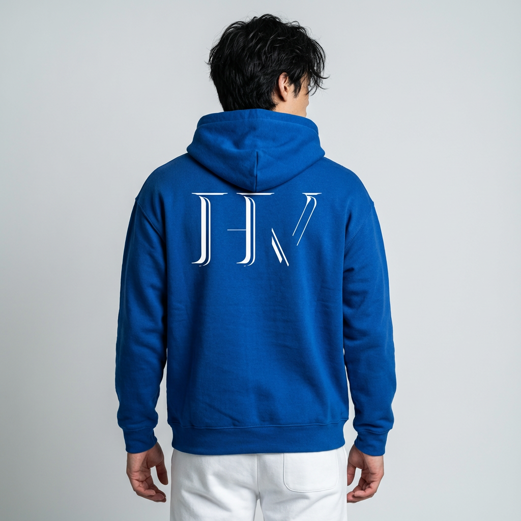 Hoodie AMBITION - Bleu Roi