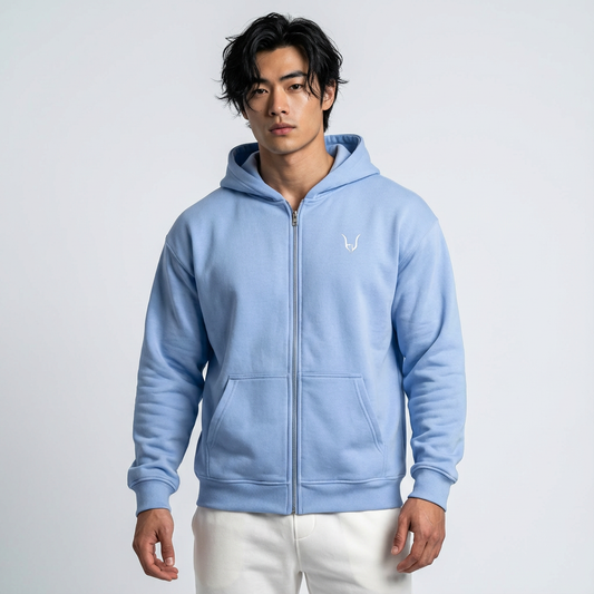 Hoodie AMBITION - Bleu
