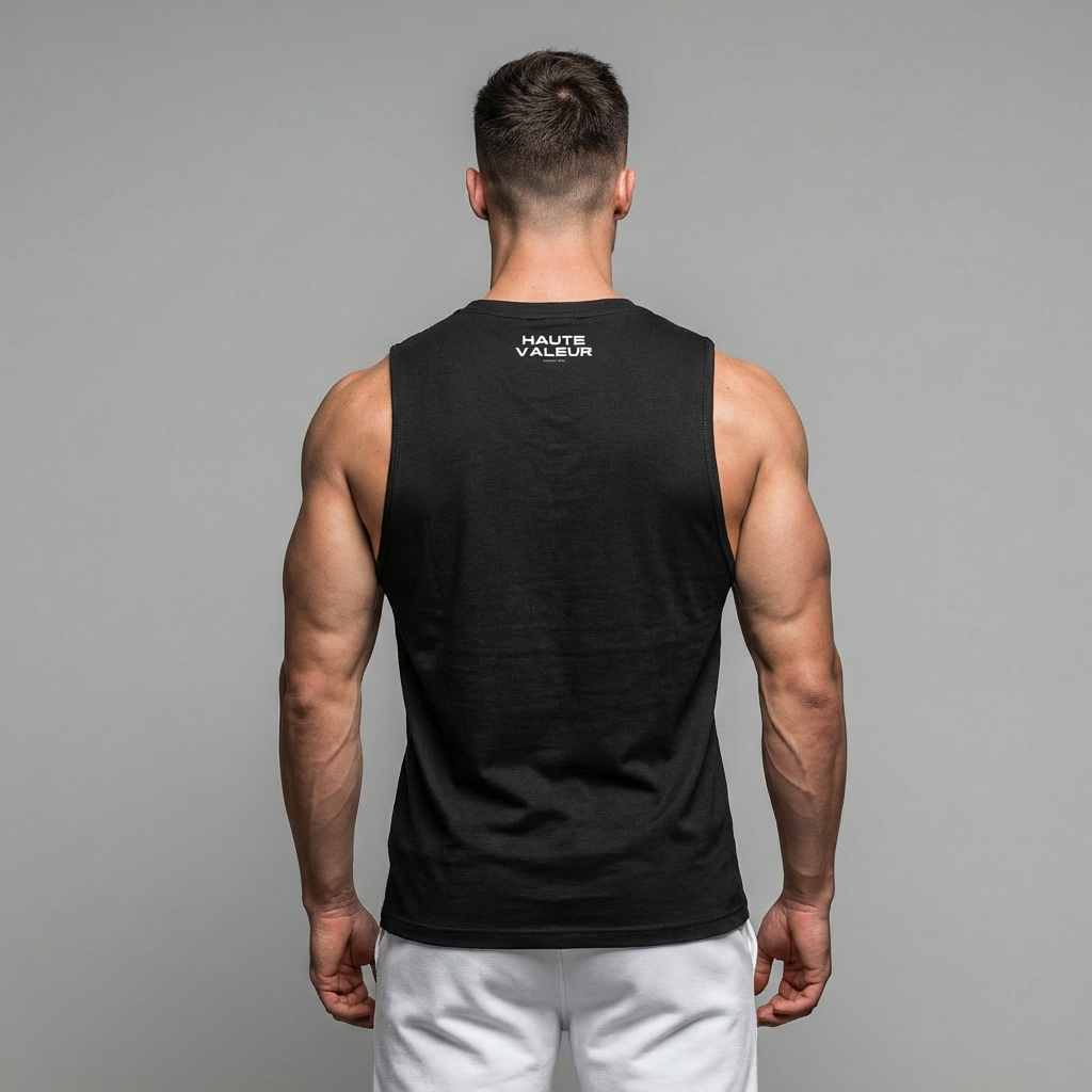 T-shirt Sans Manches AUDACE - Noir