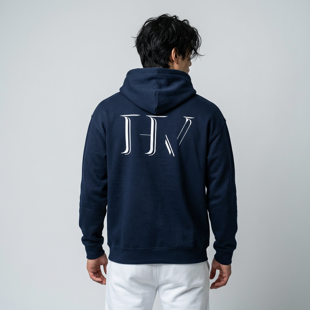 Hoodie AMBITION - Bleu Navy
