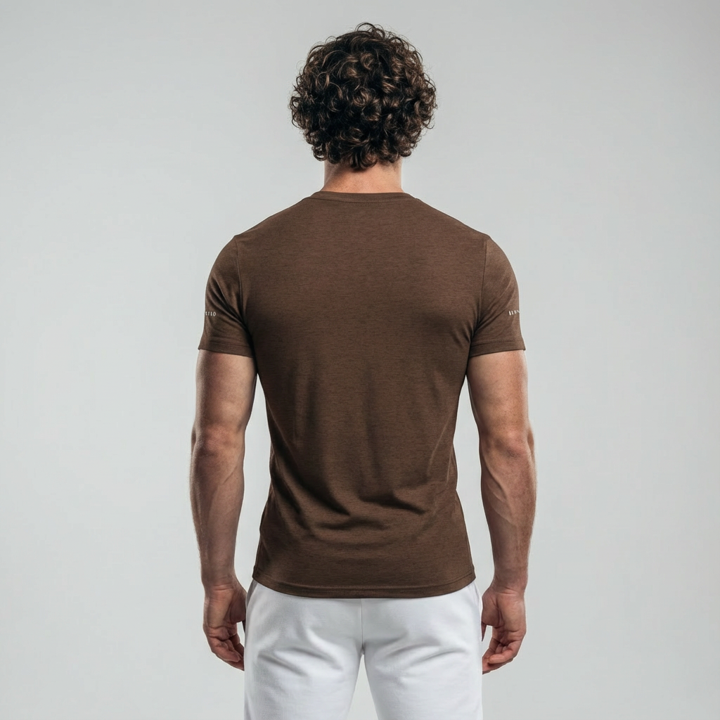 T-shirt ÉVEIL - Marron