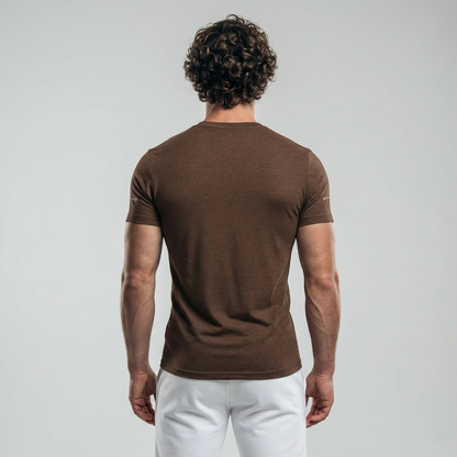 T-shirt ÉVEIL - Marron