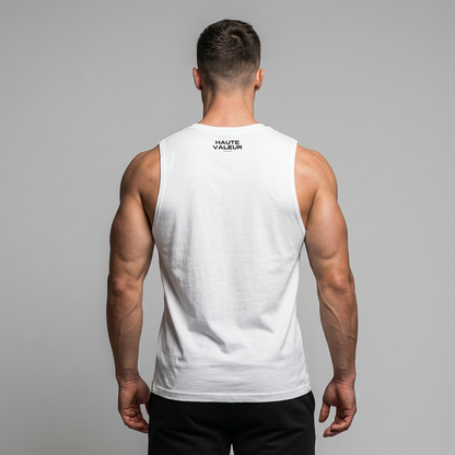 T-shirt Sans Manches ÉLEVATION - Blanc